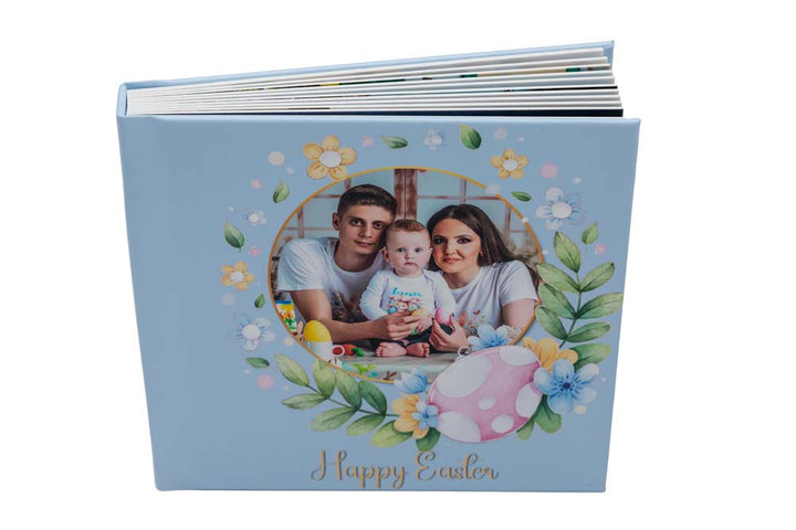 Album Hardcover Bleu