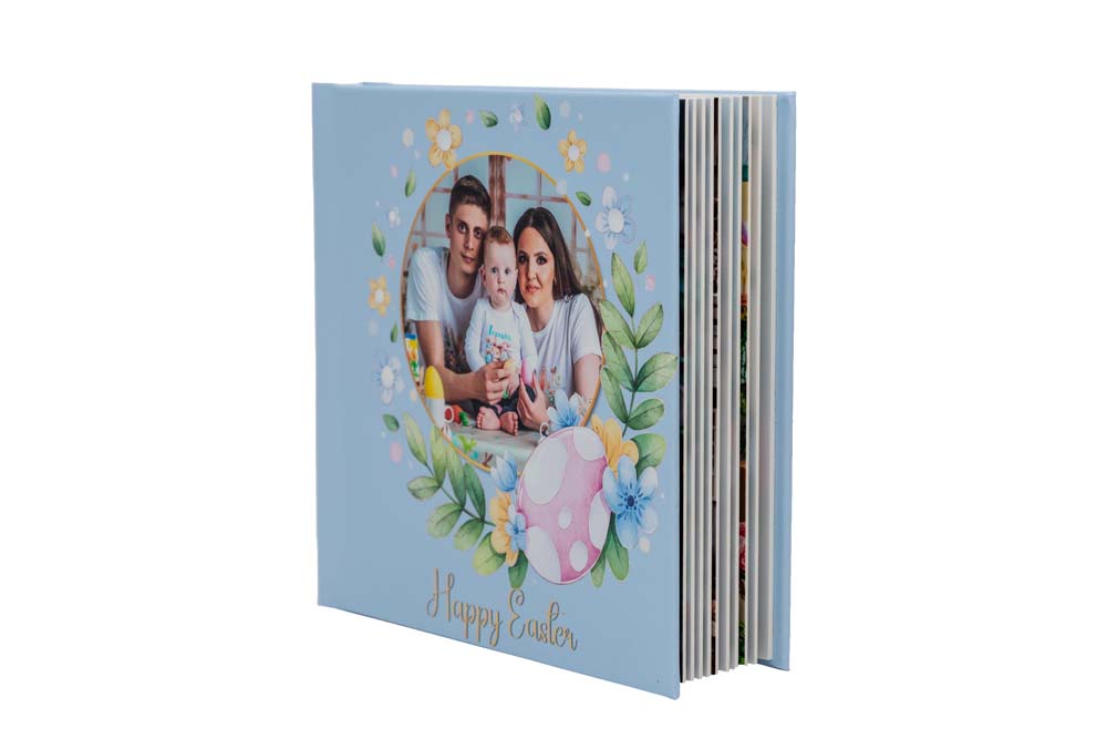 Album Hardcover Bleu