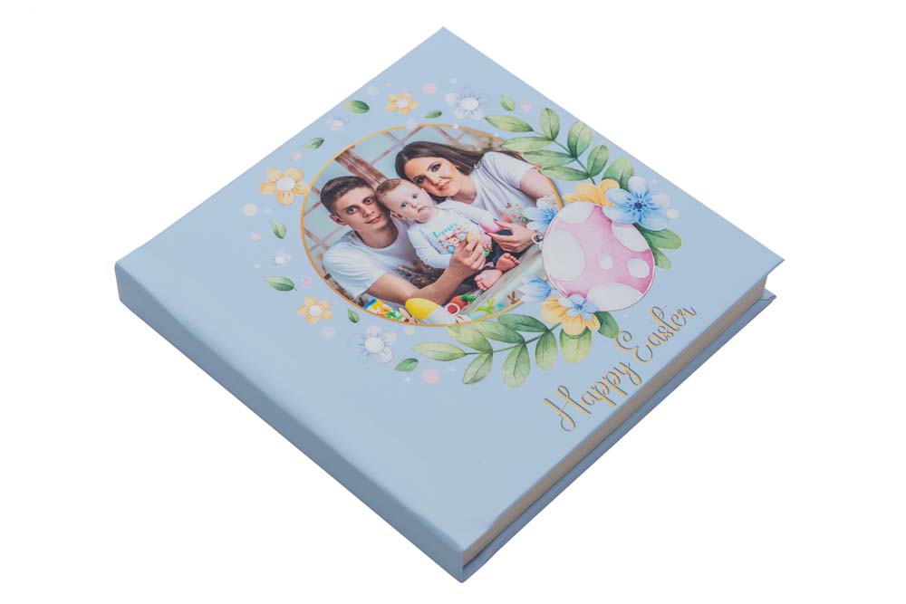 Album Hardcover Bleu